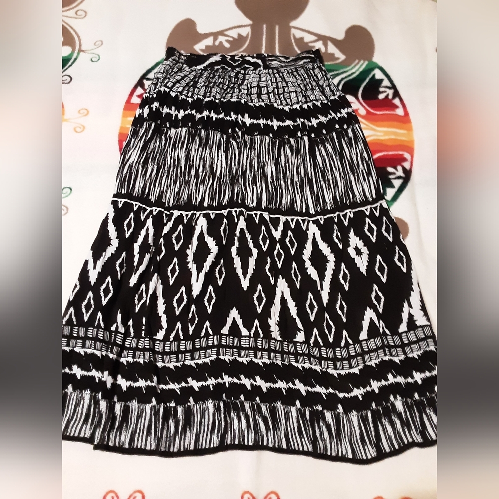 Womens Long Bohemian Skirt